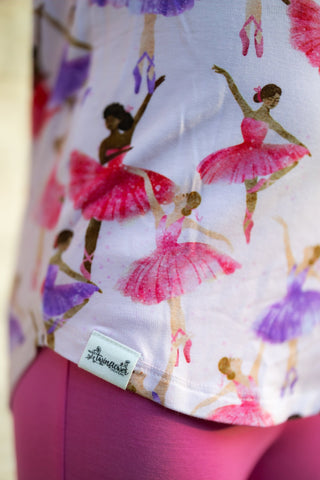 Little Dancer Perfect Tunic Tee - Shirts - Twinflower Creations