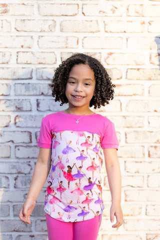 Little Dancer Perfect Tunic Tee - Shirts - Twinflower Creations