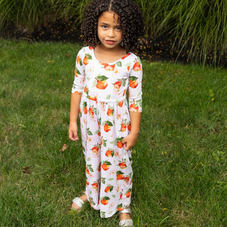 Awesome Apples Wide Leg Romper - Rompers - Twinflower Creations