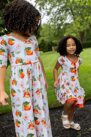 Awesome Apples Wide Leg Romper - Rompers - Twinflower Creations