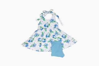 Happy Hydrangeas Empire Tunic - Dresses - Twinflower Creations