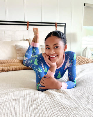 Princess & Dragon Organic Bamboo Pajama Set - Pajamas - Twinflower Creations