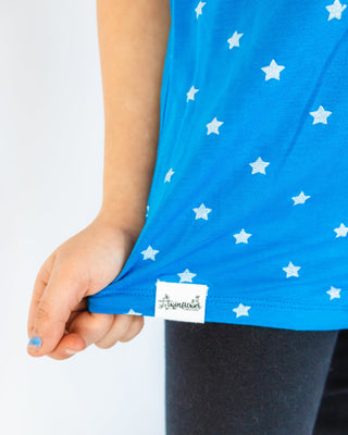 Super Stars Puff Sleeve Tee - Shirts - Twinflower Creations