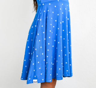 Super Stars Sleeveless Twirl Dress - Dresses - Twinflower Creations