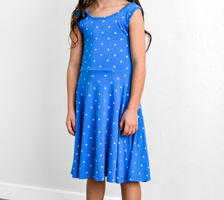 Super Stars Sleeveless Twirl Dress - Dresses - Twinflower Creations